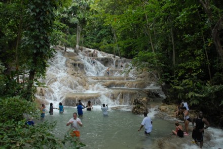 Blue Hole, Secret Falls & Dunn's River Falls | Book Jamaica Excursions | bookjamaicaexcursions.com | Karandas Tours