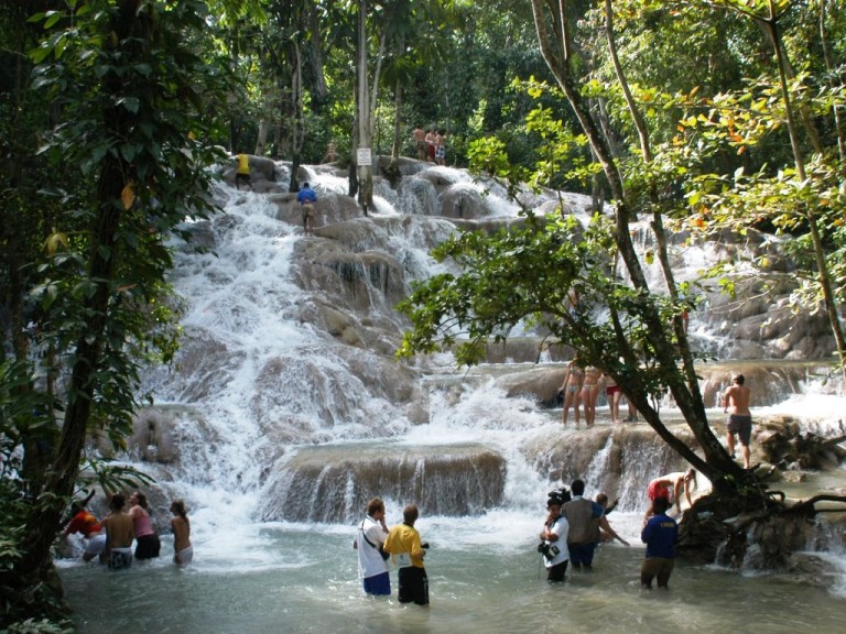 Dunn's River Falls & Zip Line Adventure| Book Jamaica Excursions | bookjamaicaexcursions.com | Karandas Tours